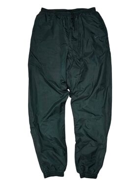 Vintage 90's Nike Men's Dark Green Track Pants